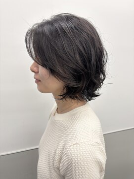 ゴウトゥデイシェアサロン 町田店(GO TODAY SHAiRE SALON) ボブ　ニュアンス/デジタルパーマ