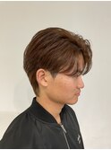 MEN’S HAIR/サーフカール/刈り上げセンターパート/伊勢崎