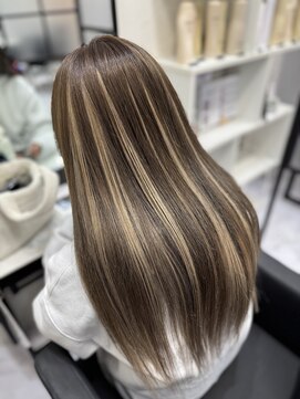 ラムシェール(LamChele) 【lamchele】ミルクティーグレー×シールエクステ