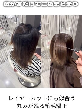 アース 名駅サンクチュアリ(HAIR&MAKE EARTH) サラ艶ミディアムレイヤー