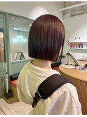 顔周りレイヤー/ダブルカラー/髪質改善/ケアブリーチ万代新潟駅