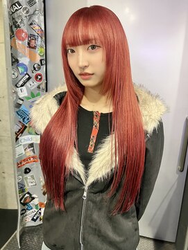 シリー(Silly) 色落ちピンクの【チェリーレッド】