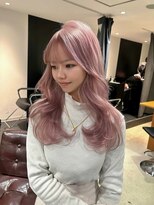 ロイス 渋谷(ROIS)&nbsp;ピンクカラー/ピンクベージュ/ケアブリーチ/渋谷