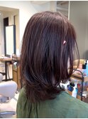 レイヤーカット ハッシュカット