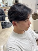 ニュアンスパーマメンズパーマメンズ毛流れパーマフェザーパーマ