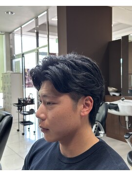 バーバーショップグランツ(Bar ber Shop GRAnt'z) 流れニュアンスパーマ