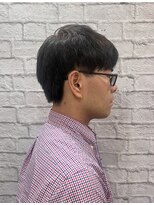 グレイスフルバーバー 赤坂見附店 ノーセットでも収まるヘアスタイル