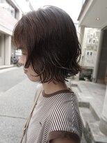 エヴリンアンドペイジ(Evelyn&paige) ボブパーマ/透明感カラー【神戸元町/水原】