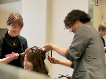ソシエ 松戸店の雰囲気（今話題の「白髪ぼかし」「白髪カバー」が得意なサロンです）