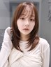 《人気No.1》カット+透明感カラー+3step髪質改善トリートメント