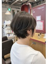 イロ ジェイアール JR奈良店(IRO)&nbsp;大人可愛いショートボブ×ショコラブラウン×レイヤーボブ