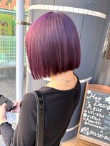 ヘアーデザイン アズール(Hair Design Azur)&nbsp;【Azur】wine red