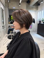 アイスジェム(ICE GEM) short bob Olive beige