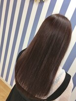 ノア ヘア リラックス(noa hair relax)&nbsp;ベリーカラー×ストレート