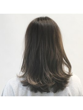 ヘアーサロン モンクール(hairsalon mon'coeur) 女子感Ｕｐグラデーションカラー