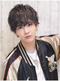 モテ髪ニュアンスパーママッシュウルフ【イケメン】【束感】