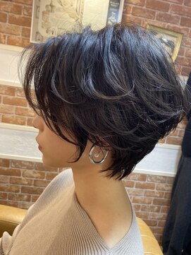 ロンド シャルム 吉祥寺(Lond charme) Lond charme【丹野翔太】ワンカールショートボブ0422
