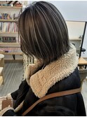 【cuzKLUB】ボブ×コントラストアッシュ