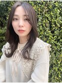 THOiRY【女性らしい柔らかヘア】似合わせ小顔艶髪ゆる巻きロング
