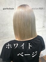 ガルボ ヘアー(garbo hair)&nbsp;#高知 #美容室 #パッツン #ボブ #ハイトーン