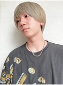 メンズ　コリアンスタイルハイトーンブロンド☆