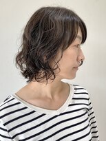 フォーク FOLK&nbsp;【FOLK】透明感ダークグレージュ☆似合わせゆるパーマ♪