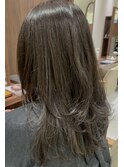 女っぽレイヤー×ダークシルバーハイライト