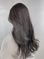サイ(sai)&nbsp;グレージュ　暗髪　透明感カラー　ブリーチなし