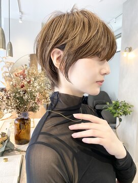 サークル(circle) 大人可愛い20代30代40代50代小顔ショートボブ丸みショートくびれ