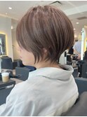 前下がりショート/前髪/絶壁解消/小顔効果/30代/40代【橋本】