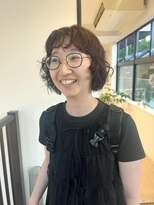 ナループロア ハチ(Nalu pu loa hachi)&nbsp;ボブパーマ/黒髪パーマ/切りっぱなしボブ/ショートボブ