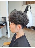 メンズプードルパーマ