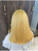 ぬきっぱなしブロンドカラー☆ミディアムスタイル