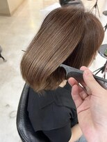 サロンドボーテキリコ(SALON DE BEAUTE KIRIKO) ミディアム × メテオカラー