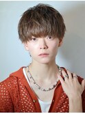 ナチュラル無造作マッシュ