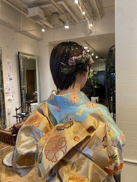 ザジ(ZAZIE) ショートヘアアレンジ