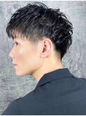メンズショートパーマ　大宮