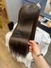 【髪質改善】ケアカラー＋業界最高峰トリートメント　￥12000→11000