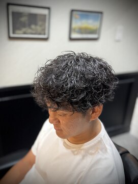 プラウド(PROUD) 波巻きスパイラルパーマメンズマッシュパーマシャドウパーマ韓国