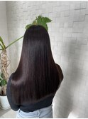 髪質改善ストレート×髪質改善トリートメント