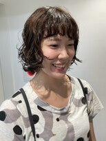 サロンドジョー(salon de joe) 【井上】レイヤーパーマウルフ顔周りパーマ横浜