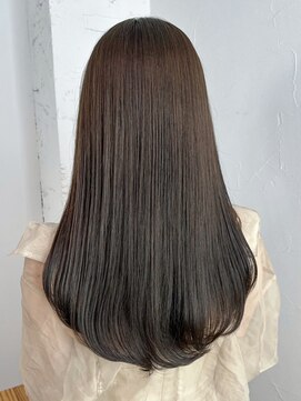 アイティー バイ アルバム 浦和店(IT by ALBUM) 顔周りレイヤーロング韓国ヘアおくれ毛_ba482032