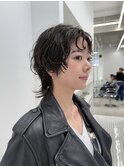 くせ毛/ウルフカット
