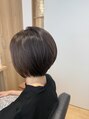 デイジー 八千代勝田台(daisy)&nbsp;襟足すっきりショートボブ♪乾かすだけで簡単スタイリング。