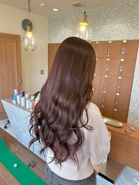 ノット 成田公津の杜(Knot) ブリーチなしでも叶う透明感ピンクラベンダー/すずか