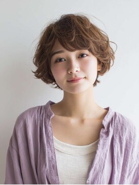 ニスル 上尾店(NISURU) 似合わせカット/大人ガーリー/ダークアッシュ/着物/上尾/上尾駅