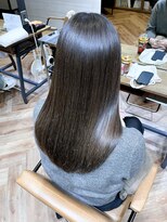 ニクス フリー ウエストバーン(nix free WB)&nbsp;髪質改善×小顔！冬のショコラアッシュ暗髪