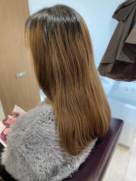 【L by first】オレンジベージュ