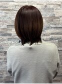 ナチュラル艶カラーグレスリタッチショート