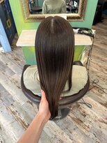 フリックヘアサロン 梅田茶屋町2号店(FLICK HAIR SALON)&nbsp;ロング/イルミナカラー/透明感ヘア